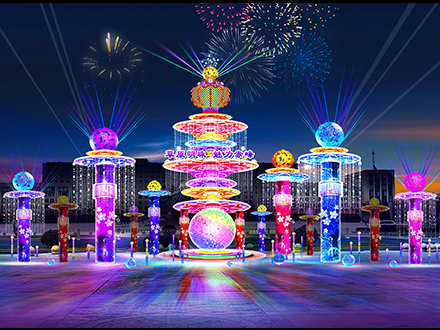 梦幻光影-百合花开